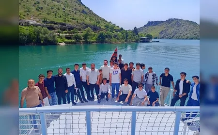 İz Bırakanlar Cemiyeti Halfeti’de Kur’an Kursu Öğrencilerini Tarih ve Doğayla Buluşturdu