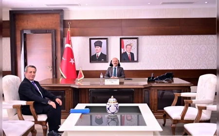 Efeler Belediye Başkanı Anıl Yetişkin’den Aydın Valisi Dr. Osman Varol’a Nezaket Ziyareti