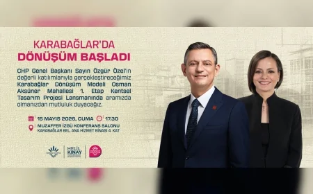 CHP Genel Başkanı Özgür Özel Karabağlar’daki kentsel dönüşüm lansmanına katılacak