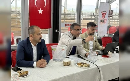 Çorum Belediyesi Hayvan Pazarında Kurbanlık Satış Yerleri Kura ile Belirlendi