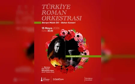İzmir Büyükşehir Belediyesi “Barışın Müzik Dili – Bahar Konseri” ile Türkiye Roman Orkestrası’nı ağırlayacak