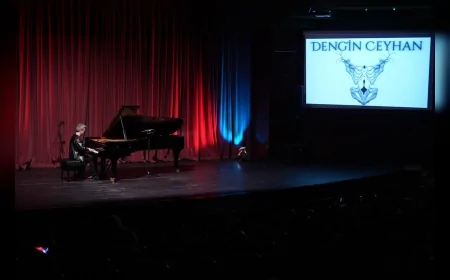 Piyanist Dengin Ceyhan “Echoes of Anatolia” Resitaliyle Eskişehir’de Büyük İlgi Gördü