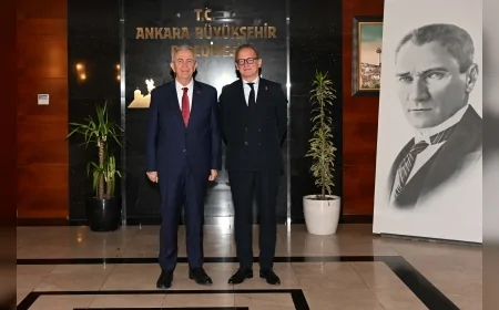 Ankara Büyükşehir Belediye Başkanı Mansur Yavaş: “Ankara ile Brüksel arasında uzun vadeli iş birliklerini güçlendirmeyi amaçlıyoruz”