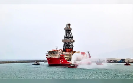 Enerji ve Tabii Kaynaklar Bakanlığı Filosu Güçlendi Karadeniz’de Beşinci Sondaj Gemisi Yıldırım İlk Görevine Başladı