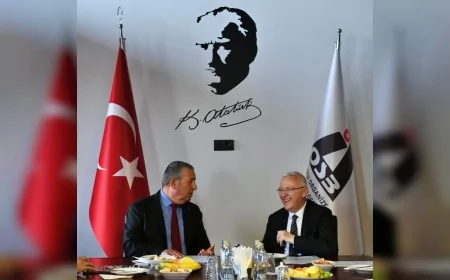 Prof. Dr. Mehmet Haberal: “Görevimiz ülkemize bir çivi daha fazla çakmak” diyerek Anadolu OSB’ye destek mesajı verdi