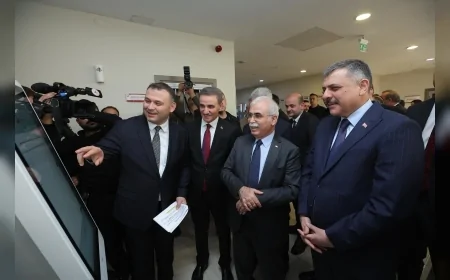 İçişleri Bakanı Mustafa Çiftçi Aşkale Geri Gönderme Merkezi’nde incelemelerde bulundu
