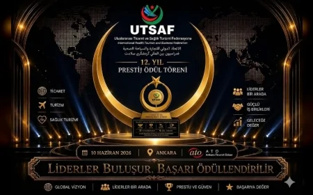 UTSAF’ın 12. Yıl Prestij Ödül Töreni Ankara’da düzenlenecek, CUMHA Cumhur Haber Ajansı organizasyonu yerinden takip edecek