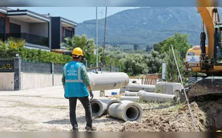 Aydın Büyükşehir Belediye Başkanı Özlem Çerçioğlu: “Davutlar’da Altyapıyı Daha da Güçlü Hale Getiriyoruz”