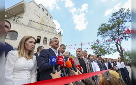 CHP GENEL BAŞKANI ÖZGÜR ÖZEL: “HER NAMAZ VE DUA FİLİSTİN’E ULAŞSIN, SAVAŞLARIN BİTMESİNE VESİLE OLSUN”