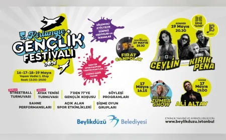 Beylikdüzü’nde 19 Mayıs Coşkusu 5. Kırlangıç Gençlik Festivali ile Yaşam Vadisi’ne Taşınacak