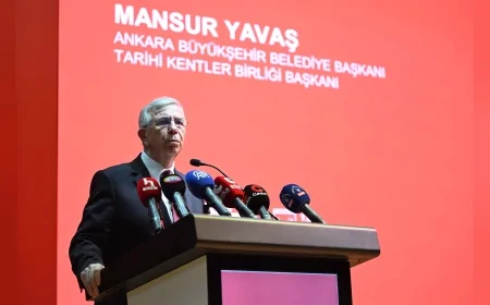 Ankara Büyükşehir Belediye Başkanı Mansur Yavaş: “Tarihi Kentler Birliği ülkenin ortak geleceğine sahip çıkma iradesidir”