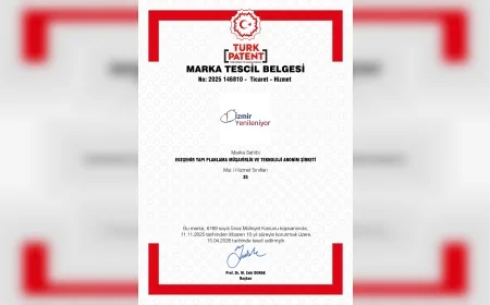 İzmir Büyükşehir Belediyesi’nin “İzmir Yenileniyor” Platformu Marka Tescili Aldı