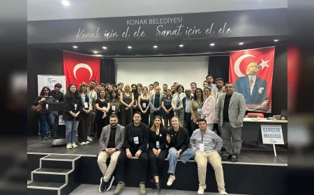 Konak Kent Konseyi Gençlik Meclisi Seçimlerinde Simge Kartal Başkan Seçildi