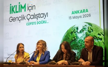 Çankaya’da “Gençlik İçin İklim Çalıştayı” Düzenlendi Gençlerden COP31’e İklim Manifestosu