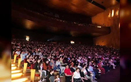 Denizli Büyükşehir Belediyesi Konservatuvarı’nın “Hasat” Gösterisinde Minik Yıldızlar Anadolu’nun Renklerini Sahneye Taşıdı