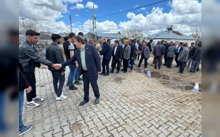 AK Parti Erzurum Milletvekili Av. Abdurrahim Fırat Tekman ve Karayazı’da vatandaşların talep ve sorunlarını dinledi
