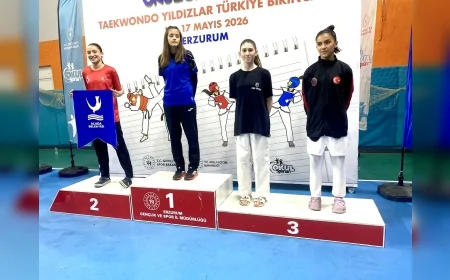 Aliağa Gençlik Merkezi sporcusu Merve Nisa Mızrak, Türkiye Şampiyonası’nda ikincilik elde etti