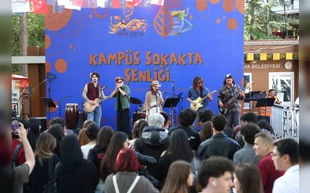 Çankayalı Gençler Kampüs Sokakta Şenliğinde Kuğulupark’ta Bir Araya Geldi