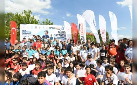 Türkiye U14 Oryantiring Şampiyonası’nda Genç Sporcular Balıkesir’de Kıyasıya Yarıştı