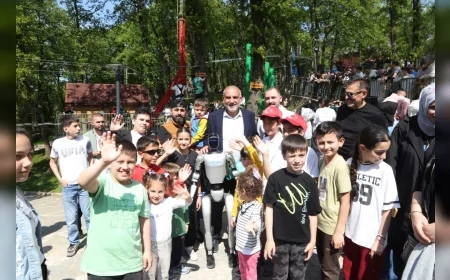 Canik Belediye Başkanı İbrahim Sandıkçı: “Karadeniz’in en büyük macera parkını ilçemize kazandırdık”