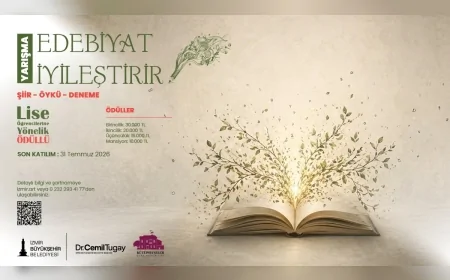 İzmir Büyükşehir Belediyesi “Edebiyat İyileştirir” temalı yarışmayla genç kalemleri buluşturacak!