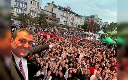 Giresun’da Binlerce Kişinin Katıldığı Aksu Festivali Yürüyüşünde Festival Ateşi Yakıldı