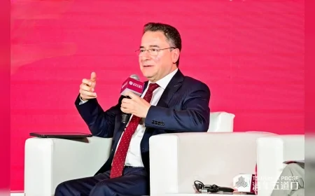 DEVA Partisi Genel Başkanı Ali Babacan Çin’deki küresel finans forumunda Türkiye’den tek konuşmacı oldu