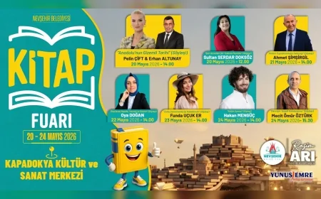 Nevşehir Kitap Fuarı Kapılarını Açıyor, Kültür ve Edebiyat Dünyası Okurlarla Buluşuyor