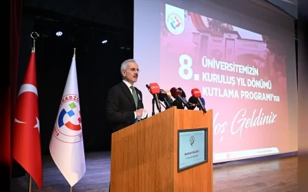 ULAŞTIRMA VE ALTYAPI BAKANI ABDULKADİR URALOĞLU: “TRABZON ÜNİVERSİTESİ NİTELİKLİ İNSAN GÜCÜ YETİŞTİREREK GELECEĞİ ŞEKİLLENDİRİYOR”