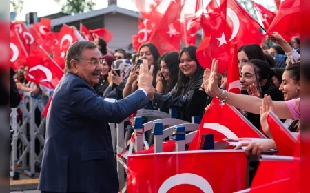 Gölbaşı Belediye Başkanı Yakup Odabaşı: “Cumhuriyet’i ileriye taşıyacak olan sizlersiniz”