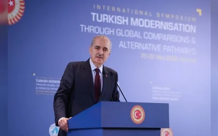 TBMM Başkanı Numan Kurtulmuş: “Dünyaya Yeni Sözleri Söylemenin Tam Zamanı Olduğu Kanaatindeyim”