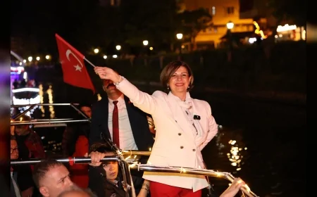 Eskişehir Büyükşehir Belediye Başkanı Ayşe Ünlüce: “Atatürk’ün şehri Eskişehir’den tüm Türkiye’ye selam olsun”