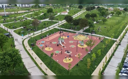 Kocaeli Başiskele Millet Bahçesi 19 Mayıs Tatilinde Vatandaşların Yoğun İlgi Odağı Oldu!
