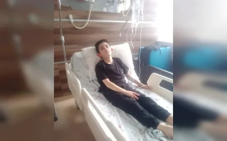 Çorum’da yaşam mücadelesi veren Poyraz Efe Akbaş için aile destek çağrısında bulundu