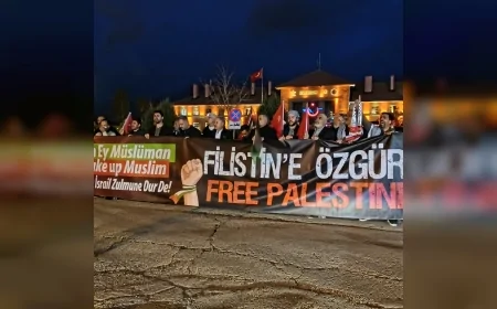 Erzurum’da Gazze Ablukasına Tepki İçin Konvoy Düzenlendi: “Hakikati Durduramazsınız”