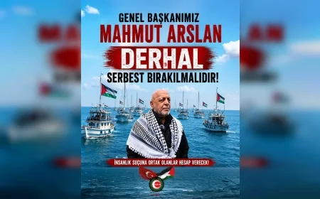 HAK-İŞ İzmir İl Başkanı Gültekin Şimşek: “Sumud Filosu’ndaki tüm aktivistler derhal serbest bırakılmalıdır”