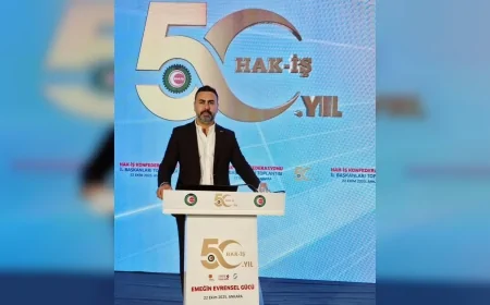HAK-İŞ İzmir İl Başkanı Gültekin Şimşek: “Sumud Filosu’ndaki Aktivistler Derhal Serbest Bırakılmalıdır”