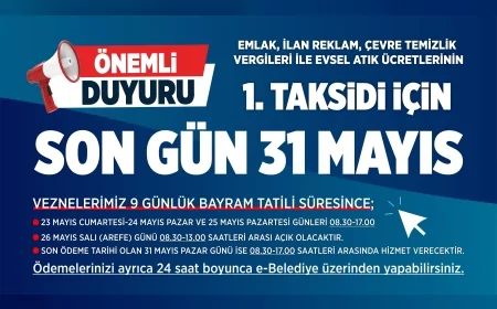 Düzce Belediyesi vergi ödemeleri için bayram tatilinde vezneleri açık tutacak