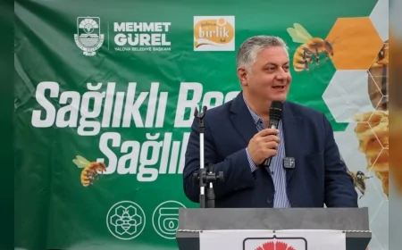 Yalova Belediye Başkanı Mehmet Gürel: “Tarımı ve arıcılığı güçlendiren her adım önceliğimizdir”