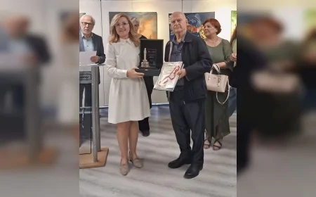 Ege Üniversitesi Öğretim Üyesi Prof. Dr. Merih Tekin Bender’e Uluslararası Bienal Başarı Ödülü