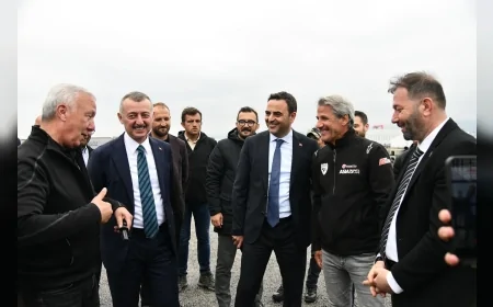Başiskele Belediye Başkanı M. Yasin Özlü: “Motor Sporları Gelişim Merkezi ile ilçemize yeni bir vizyon kazandırıyoruz”