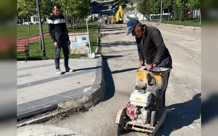 Altındağ Belediye Başkanı Dr. Veysel Tiryaki: “Kaldırım ve tretuvar çalışmalarını ilçe genelinde başlattık”