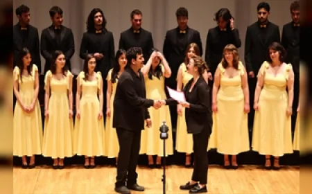 İzmir Uluslararası Çoksesli Korolar Festivali’nde 2 Bin 560 Korist AASSM Sahnesinde Buluştu