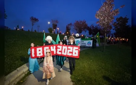 Beylikdüzü’nde Çerkes Soykırımı ve Sürgününün 162. yılı meşaleli törenle anıldı