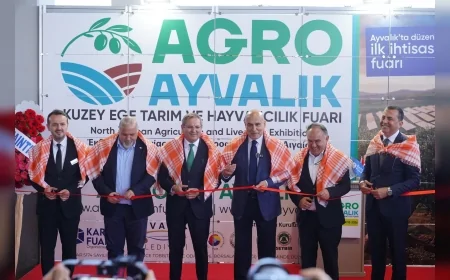 Ayvalık’ta düzenlenen AGROAYVALIK 2026 Kuzey Ege tarım sektörünü aynı platformda buluşturdu