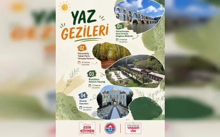 Maltepe Belediyesi’nin ücretsiz “Yaz Gezileri” programında kültür ve doğa rotaları ilçe sakinleriyle buluşacak