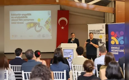 Eskişehir’de erişilebilirlik temalı kısa film yarışmasında engelsiz sinemanın en iyi yapımları ödüllendirildi