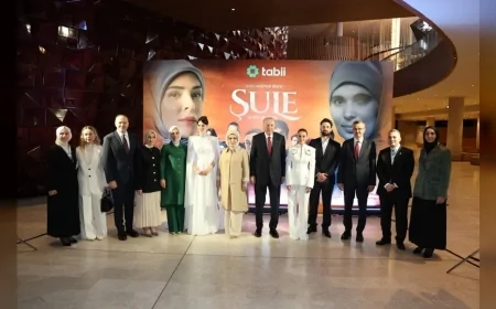 Cumhurbaşkanı Recep Tayyip Erdoğan’ın Eşi Emine Erdoğan: “Şule Yüksel Şenler’in Güçlü Duruşu Genç Kuşaklara İlham Verecek”