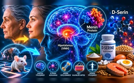 Xiamen University Araştırmacıları: “Menin Proteini Yaşlanmayı Kontrol Eden Kritik Bir Biyolojik Anahtar Olabilir”