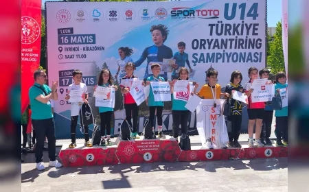 Manisalı Oryantiring Sporcuları Balıkesir’de Türkiye Şampiyonluğu ve Derecelerle Döndü